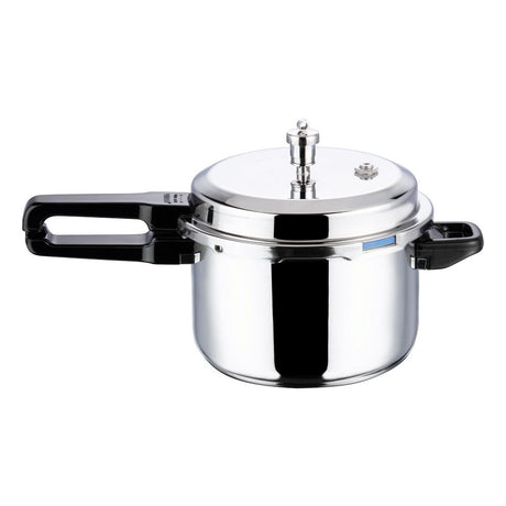 Vinod Platinum Triply Stainless Steel Pressure Cooker - 5 L (Induction Friendly)