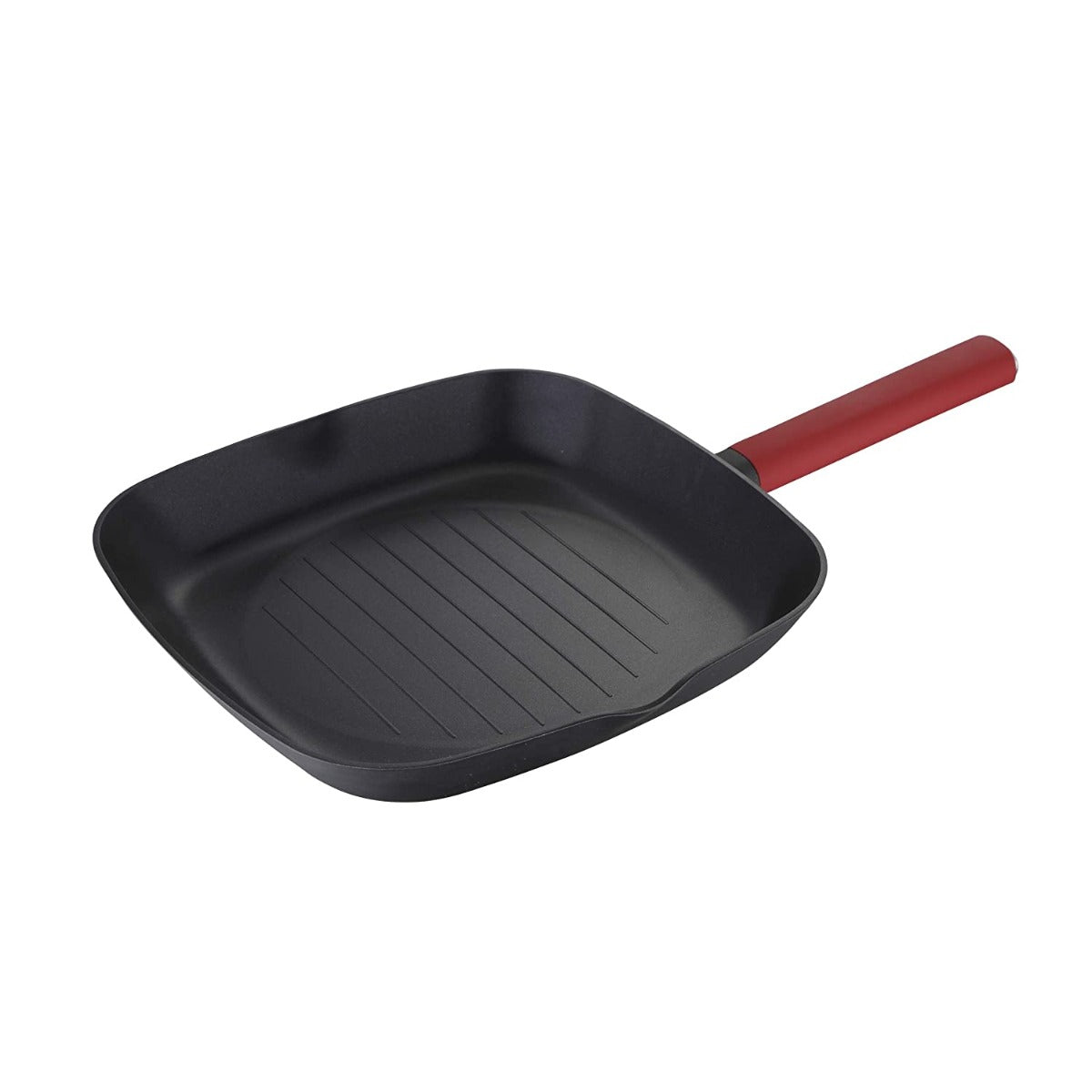 Bergner Essence Forged Aluminium Nonstick Square Grill Pan, 28cm -Q3124