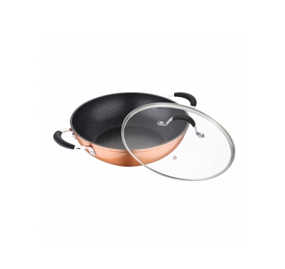 Bergner Infinity Chefs Kadai with Lid (20cm)