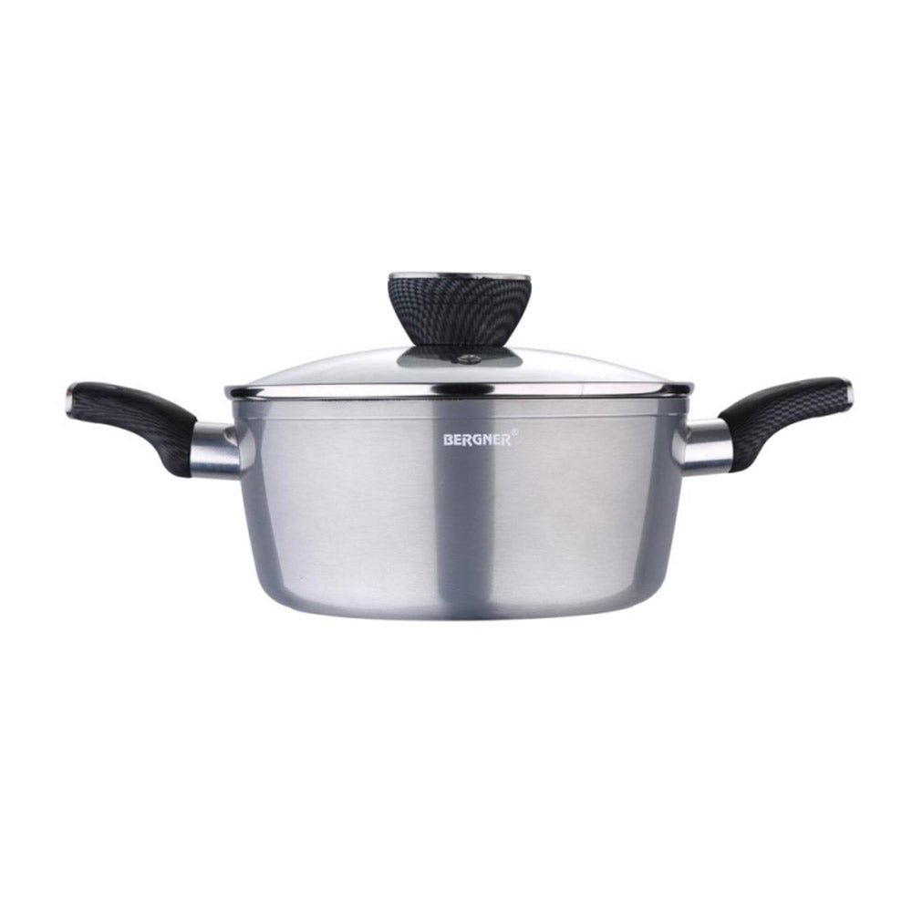 Bergner Carbon TT Casserole With Lid (24, 4.5L)