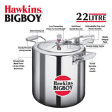 Hawkins Bigboy Pressure Cooker Bigboy 22 Litre: BB22