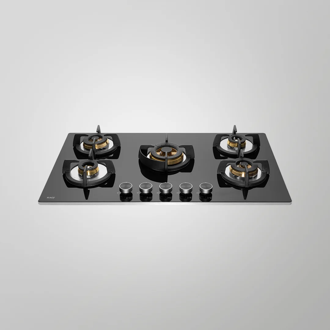 KAFF BLHF 865 Tempered Glass with FFD Auto Electric Ignition BUILT IN HOBS