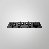 KAFF BLHF 100X BLK Full Brass High Efficiency Burners with FFD Built in Hob