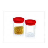 Borosil Stack N Store Set of 2, 600 ml