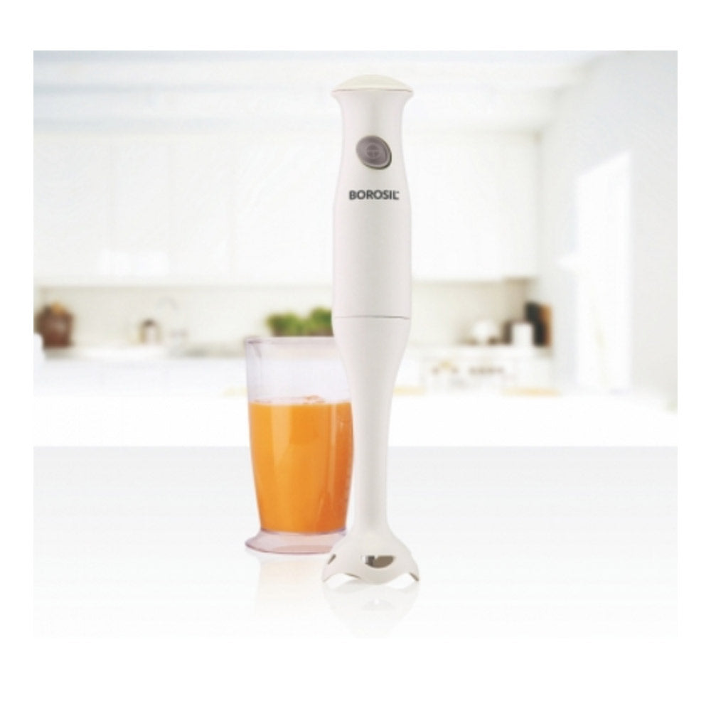 Borosil Smart Blend 200-Watt Hand Blender (White) - BHB20PPW12