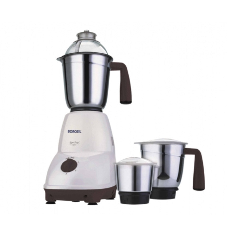 Buy BOROSIL SUPER SMART 550-WATT 230V MIXER GRINDER
 at the lowest price in India at Apnidukaan.com, Save UPTO 50% Off, All India Free Shipping, Click here to see all of our exclusive deals.
