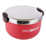 PROBOTT Stainless Steel Steelo Lunch Box -Pink PBH 6014