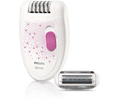 Philips Satinelle Legs and Arms Epilator BRE201/00 (Pink)