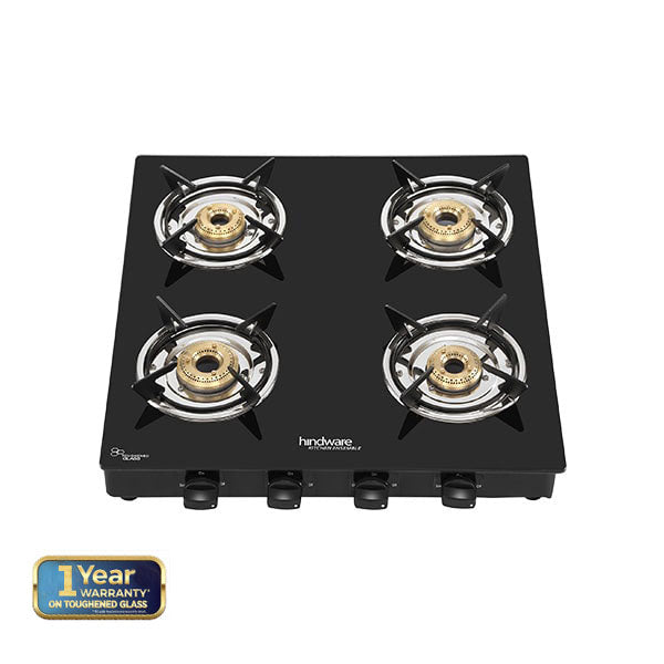 Hindware 55 cm 4 Burner Cooktop Brio Plus Series BRIO PLUS 4B