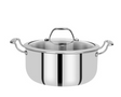 Bergner SS Hi-Tech Tri-Ply Casserole With Lid 20 Cm (BG-31157)