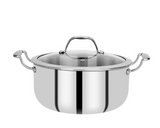 Bergner SS Hi-Tech Tri-Ply Casserole With Lid 20 Cm (BG-31157)