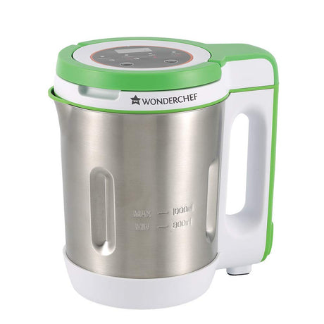 Wonderchef 800-Watt Soup Maker (Silver/Green)