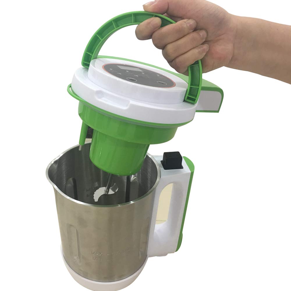 Wonderchef 800-Watt Soup Maker (Silver/Green)