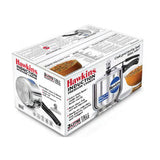 Hawkins Stainless Steel Pressure Cooker Stainless Steel 4 Ltr. HSS 40 with Hawkins Genuine 2 Gasket & 2 Safety Valve