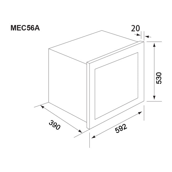 Hindware 31L Built-In Convection Microwave CARLO