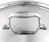 Vinod Triply Platinum Series Induction Friendly Kadai With SS Lid (24, 2.5L)