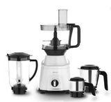 Philips 750W Avengers Juicer Mixer Grinder (White, 4 Jars) (HL7763/00)