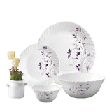 La Opala Diva Dazzle Purple Dinner Set 27 Pcs