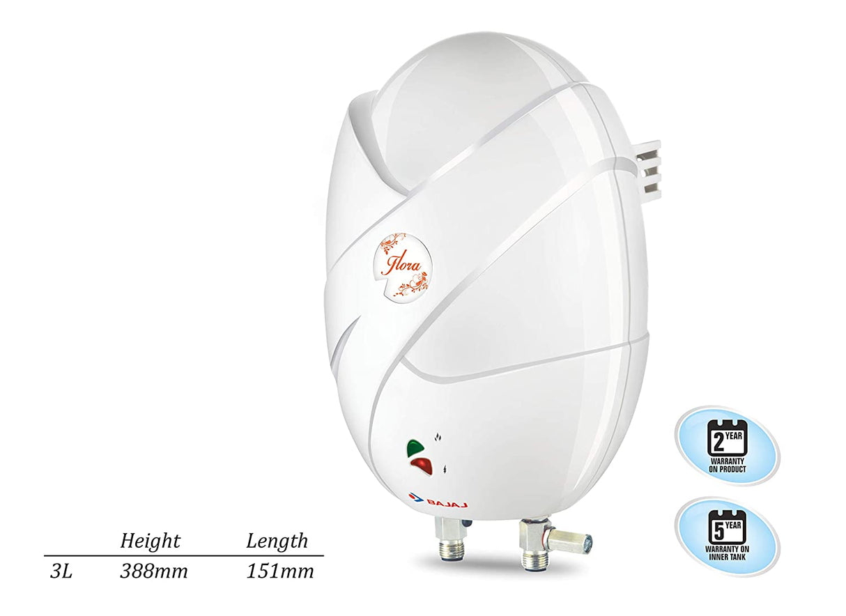 Bajaj Water Heater Flora 3 Litre