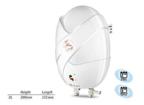 Bajaj Water Heater Flora 3 Litre