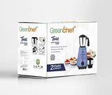 Greenchef Twist (550 Watt) Mixer Grinder with 2 Stainless Steel Jar,Blue.