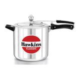 Hawkins Classic Pressure Cookers 8 Litre : CL8T with Hawkins Genuine 2 Gasket & 2 Safety Valve