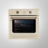 KAFF Built in Ovens CLOV 6 CR with True Convection (Cream Retro Finish)