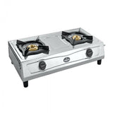 Buy Sunflame Shakti 2 Burner Stainless Steel Gas Stove at the lowest price in India at Apnidukaan.com