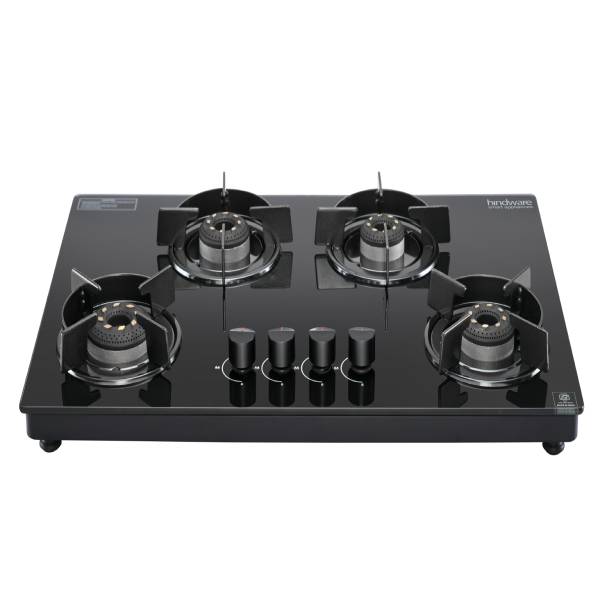 Hindware 4 Burner COOKTOP CORAL BLK 4B