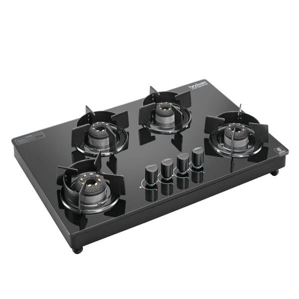 Hindware 4 Burner COOKTOP CORAL BLK 4B