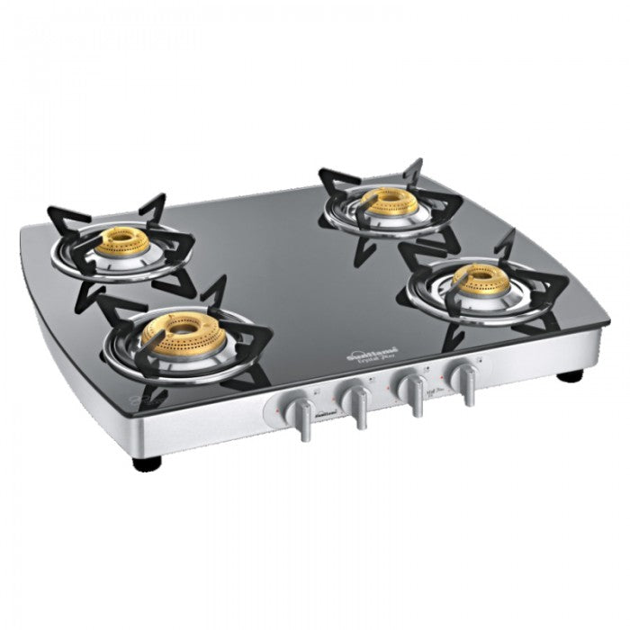 SUNFLAME  Magna 4 Burner SS Auto Ignition Gas Stove