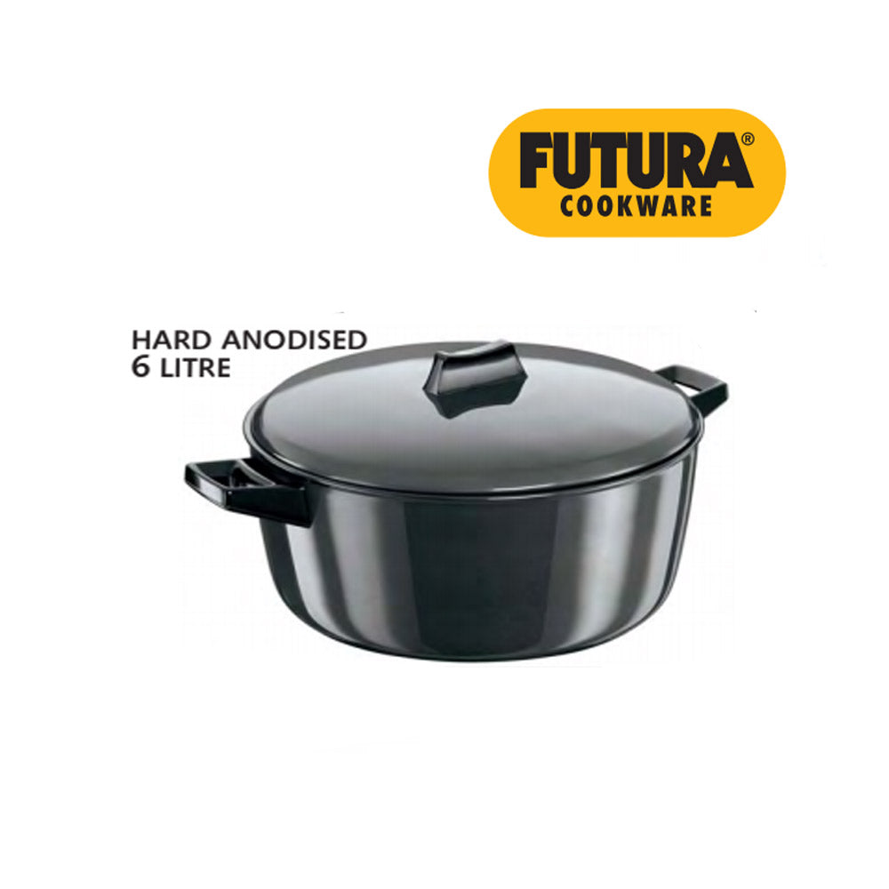 Futura Hard Anodised Cook-n-Serve Bowls 6 L : ACB 60