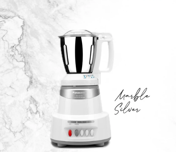 Buy Panasonic MX - AV325 600 Mixer Grinder (MARBLE SILVER , 3 Jars) at apnidukaan.com