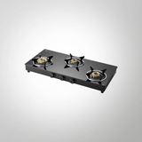 KAFF CTC 773 B Matte Black Finish With Black Toughened Glass Cooktop