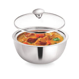 Borosil 900ml Stainless Steel Insulated Curry Server -SF0900GLCS11