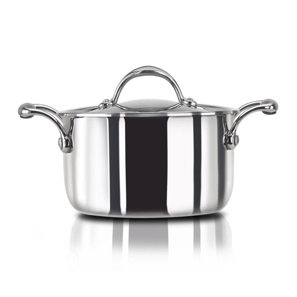 STAHL STAINLESS STEEL CASSEROLE - TRIPLY ARTISAN SERIES (28