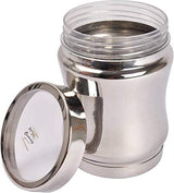 JVL Stainless Steel Option Steel Canister, 450ml - 2PCS