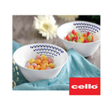 Cello Royale Collection Mad Angles Candy Bowl 2 pcs