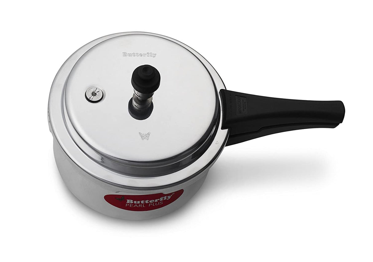 Butterfly 3 Litre Pearl Plus Induction Base Aluminium Pressure Cooker