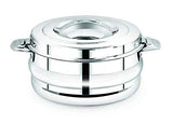 AVIAS Festiva Stainless Steel Casserole Roti Server, hotpot (2500 ML)