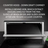 Glen Downdraft Kitchen Chimney 1001 Touch sensor 90cm