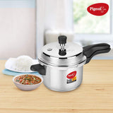 Buy Pigeon Inox Stainless Steel Pressure Cooker 3 Litre at low price in India at Apnidukaan.com