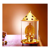 Borosil Dhanlaxmi Diya Brass (Medium)