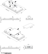 Alba 120 Ceiling Hood Matte White 120 cm 950 m³/hr (537.81.423)