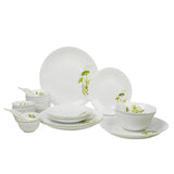 Roxx Opal Tropical Forest 33 Pcs With Full Plate Dinner Set