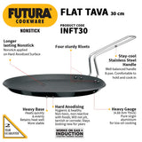 Hawkins Futura Non Stick Flat Tawa Induction Base