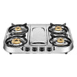 Hindware 66 cm 4 Burner Cooktop Festo Series FESTO 4B