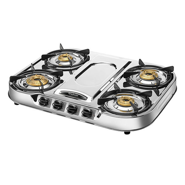 Hindware 66 cm 4 Burner Cooktop Festo Series FESTO 4B