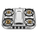 Hindware 66 cm 4 Burner Cooktop Festo Series FESTO 4B