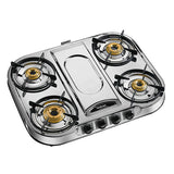 Hindware 66 cm 4 Burner Cooktop Festo Series FESTO 4B